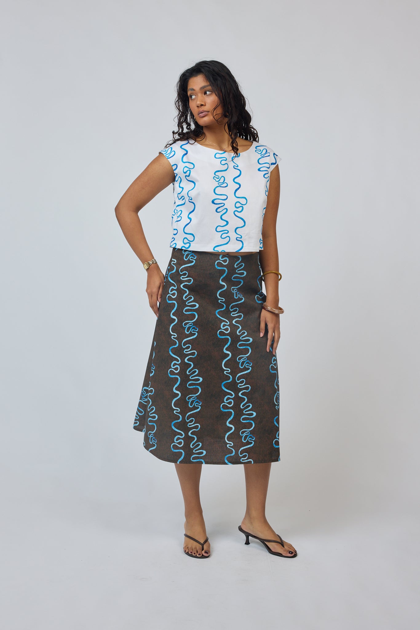 Lana A-line skirt